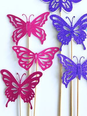 butterfly drink stirrers
