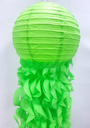 chinese paper lantern in green
