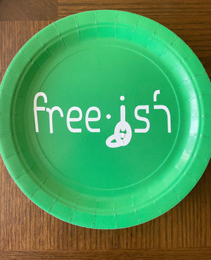 Juneteenth green plates