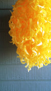 Yellow Swirl Paper Lantern