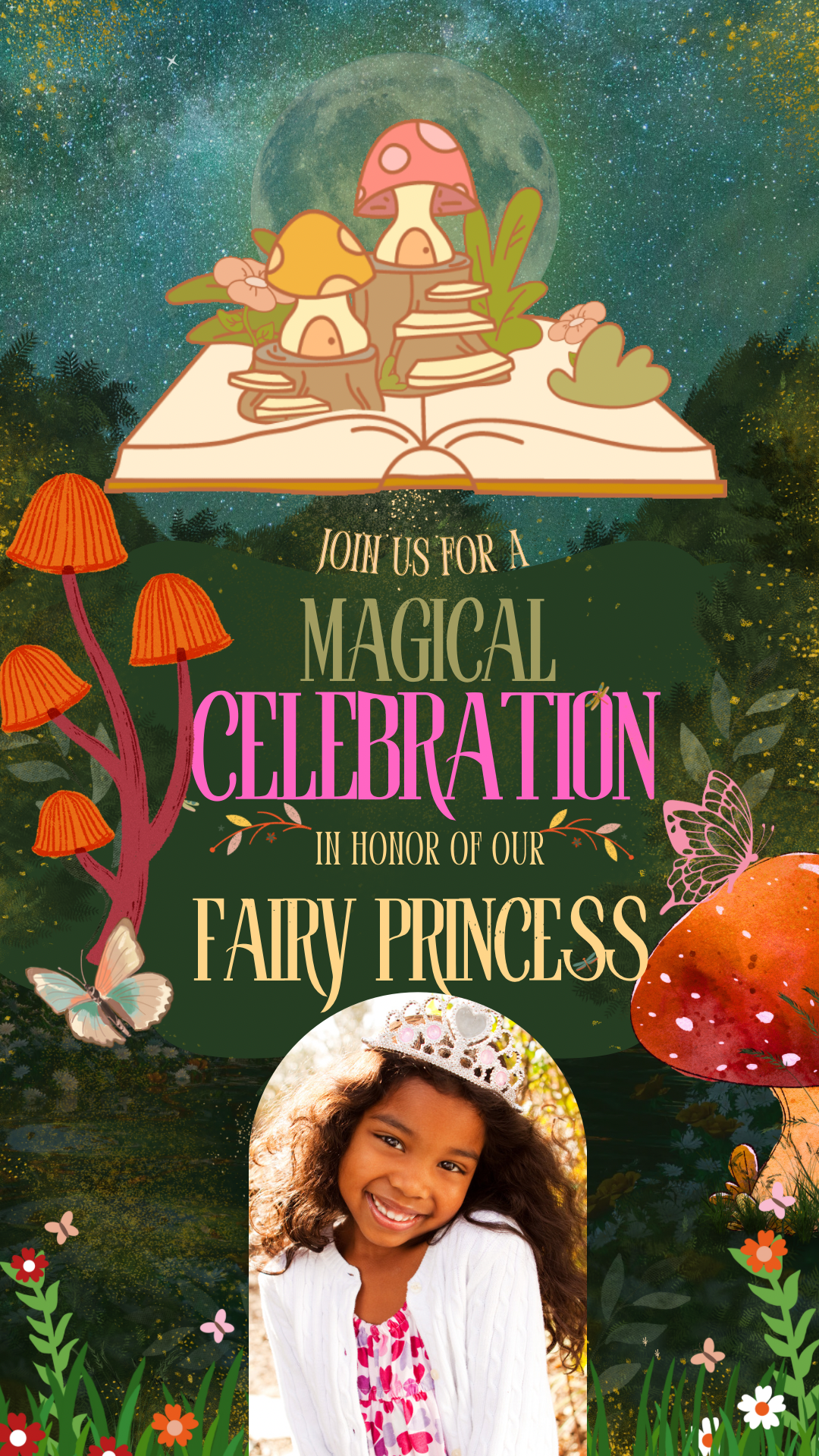 Fairy Party Video Invitation