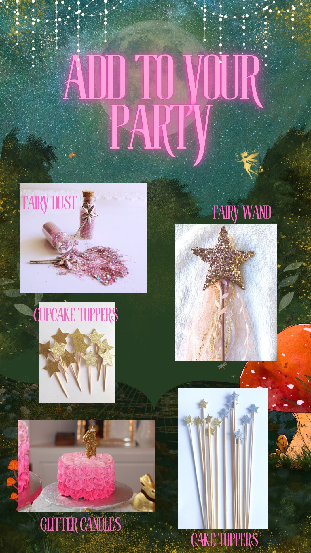 Fairy Party Video Invitation