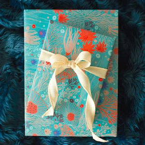 Underwater Flora • Double-sided Eco Wrapping Paper •Everyday