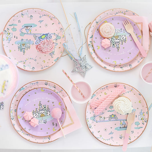 Fairytale Small Paper Party Plates