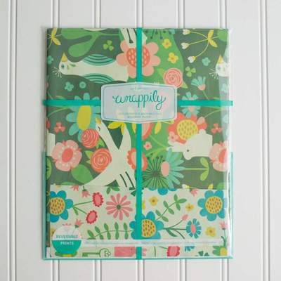 Enchanted Garden • Double-sided Eco Wrapping Paper •Everyday