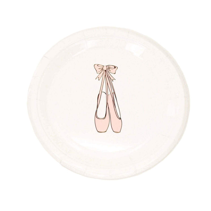Ballerina Girl Paper Plates (small)