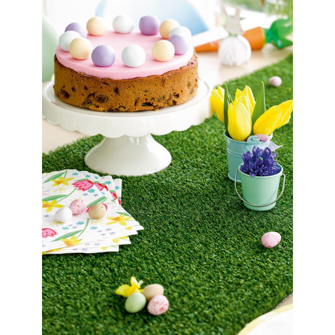 Easy Easter Artificial Grass Table Runner - Easy to Follow Written Cro -  Secret Yarnery