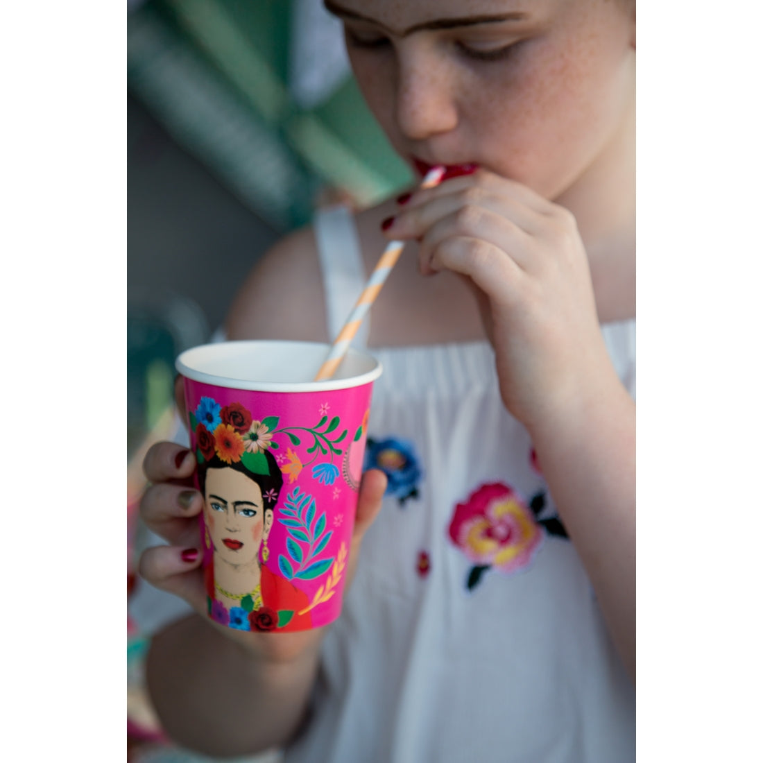 Boho Frida Large Paper Cups