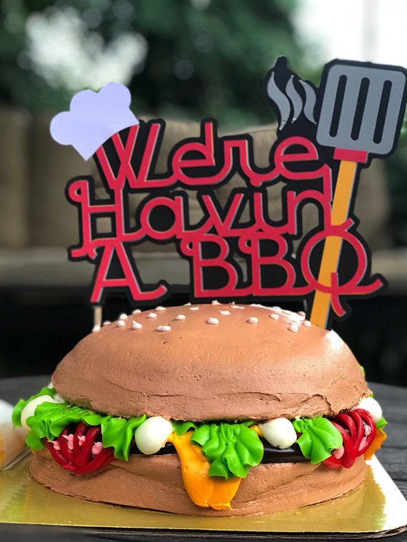 BBQ Cake Topper