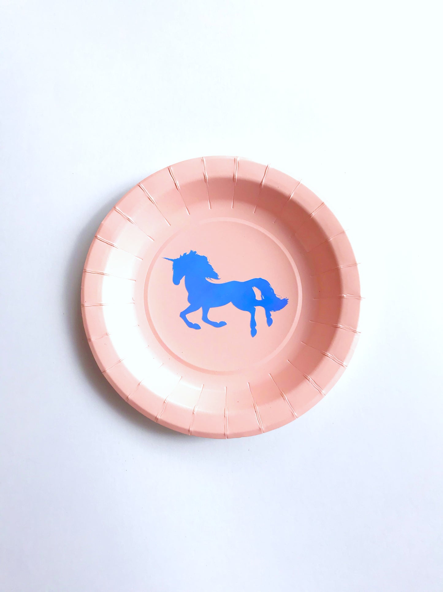 unicorn dessert plates