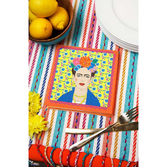 Boho Frida Kahlo Napkin