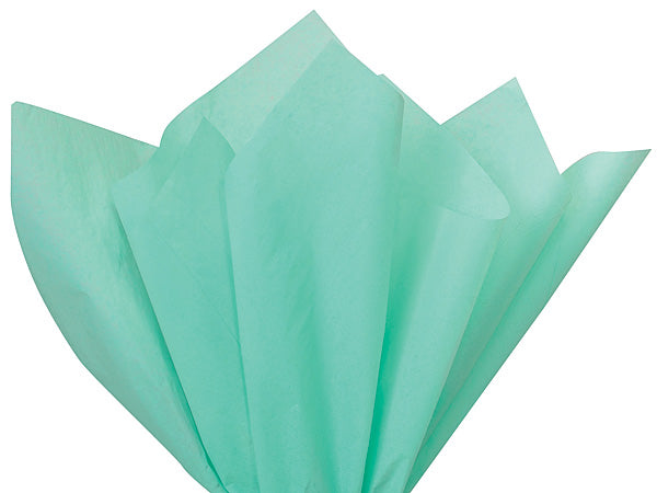 aqua tissue paper