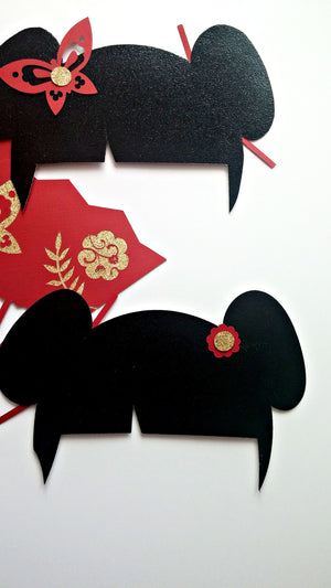 Japanese Inspired Photo Booth Props