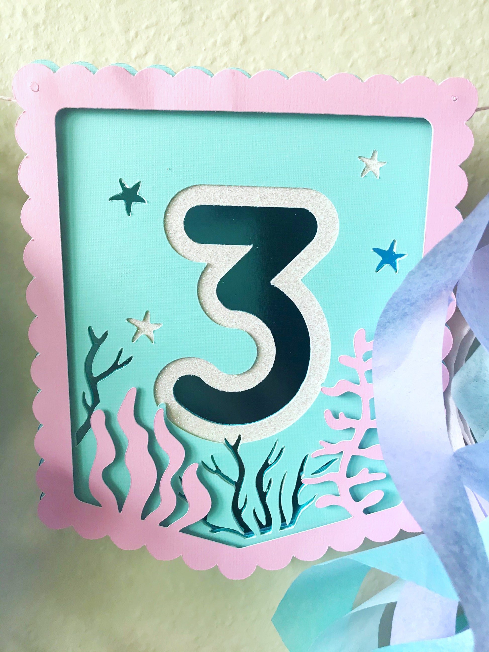 3rd birthday party banner