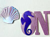 Seashell & Seahorse High Chair Banner