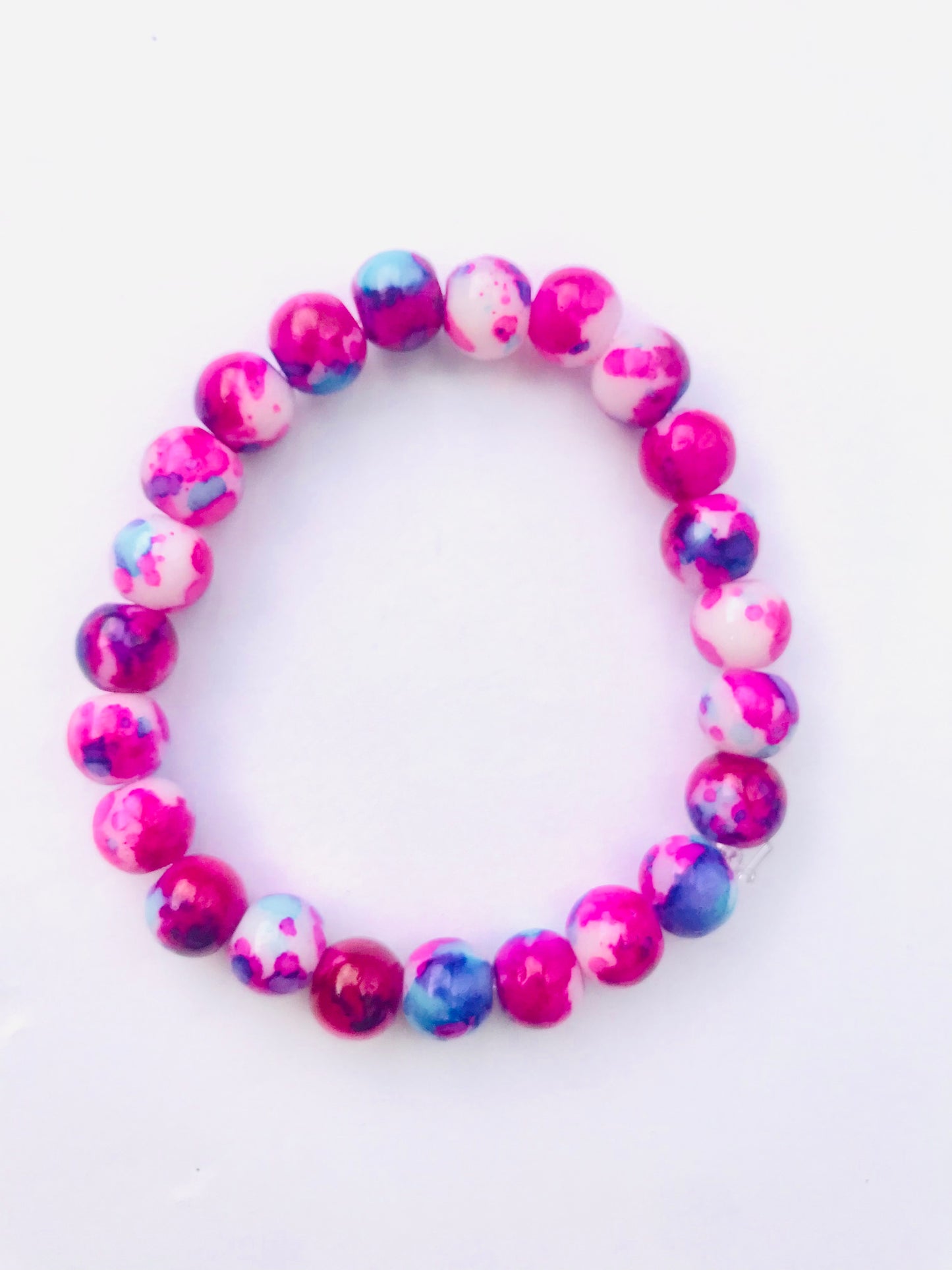 Pink Marble Friendship Bracelet