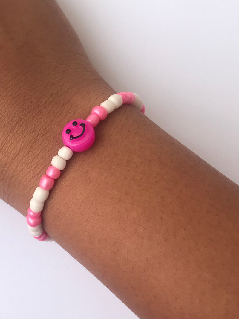 Friendship Bracelet- Happy Pink