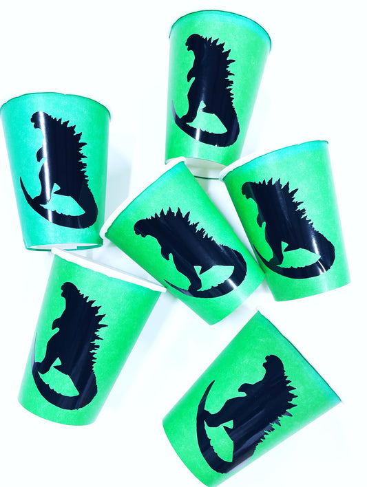 godzilla cups