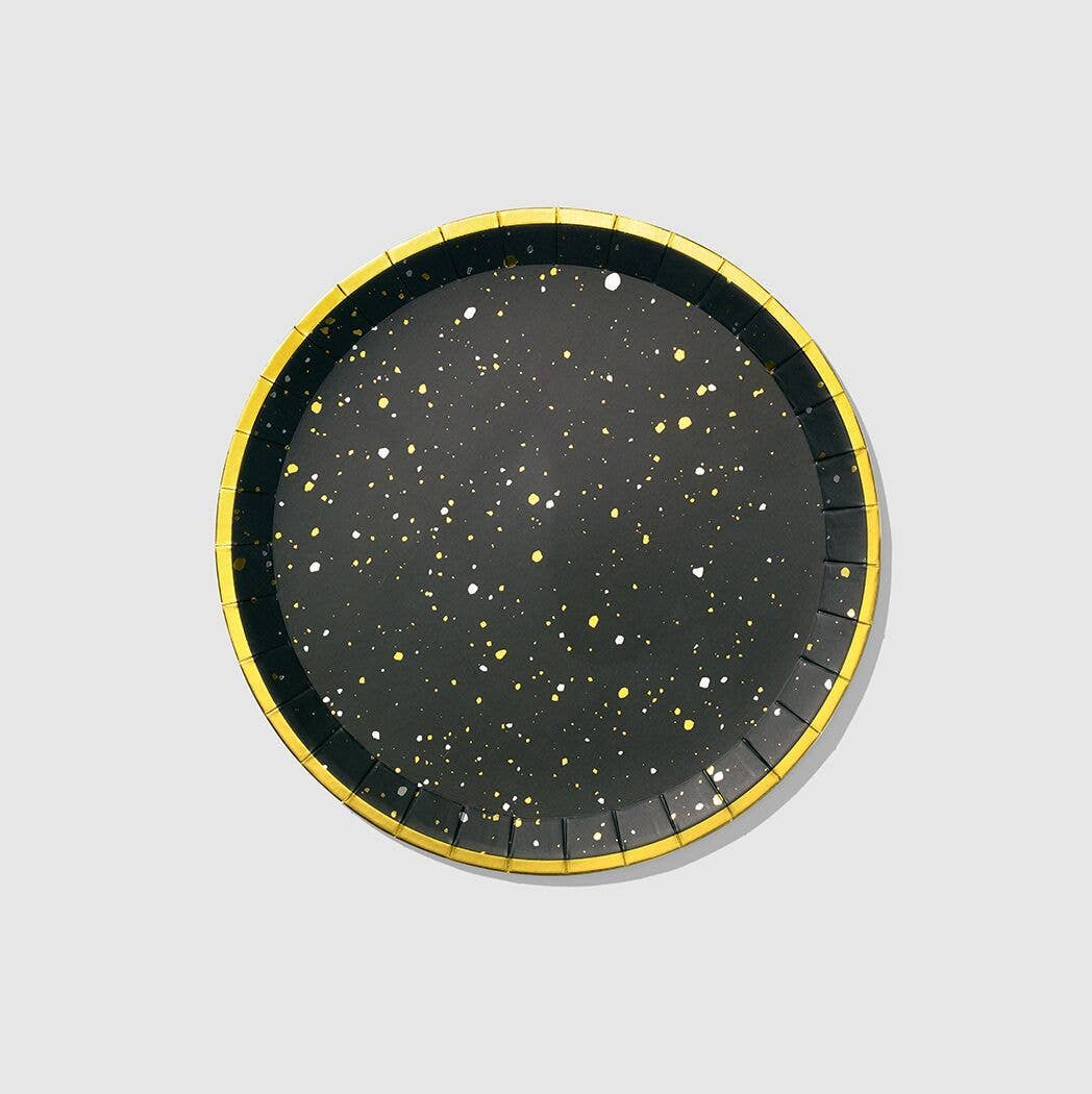 Starry Night Large Paper Party Plates