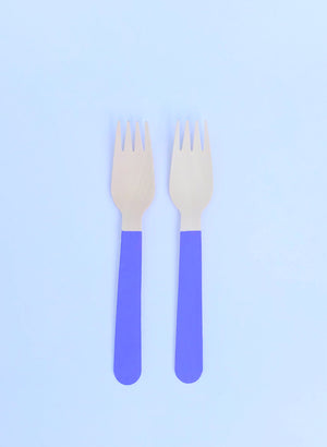 hand painted forks