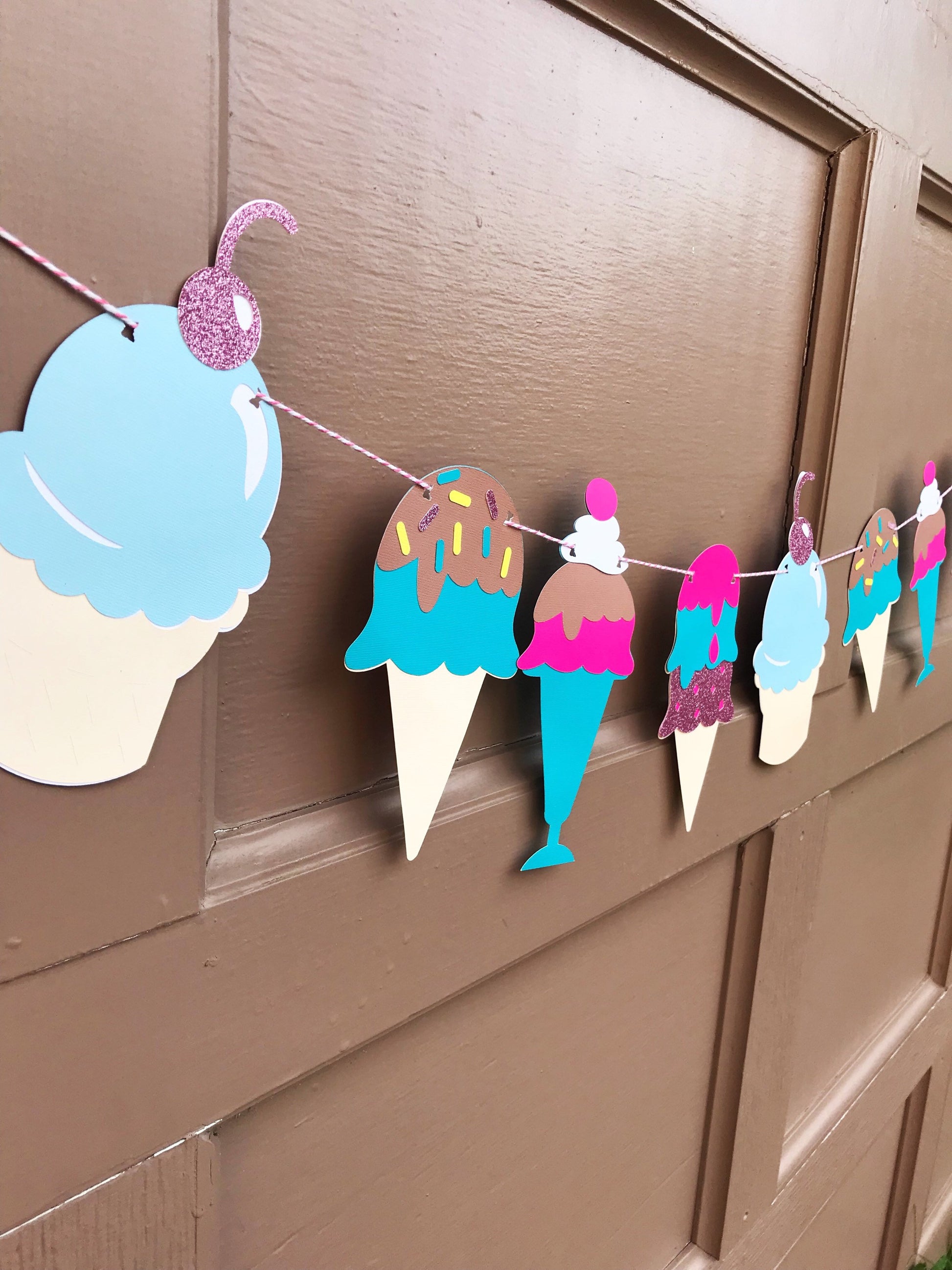 Ice cream banner