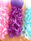 Jellyfish Paper Lanterns-Pink, Aqua, Purple