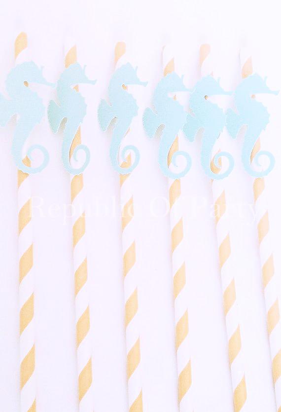 peach paper straws