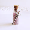 pink glitter fairy dust party favors with white bag