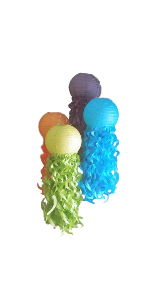 Under the Sea party Jellyfish paper lanterns