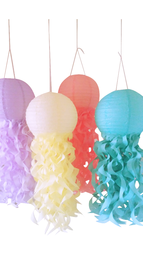 Under the sea jellyfish lanterns