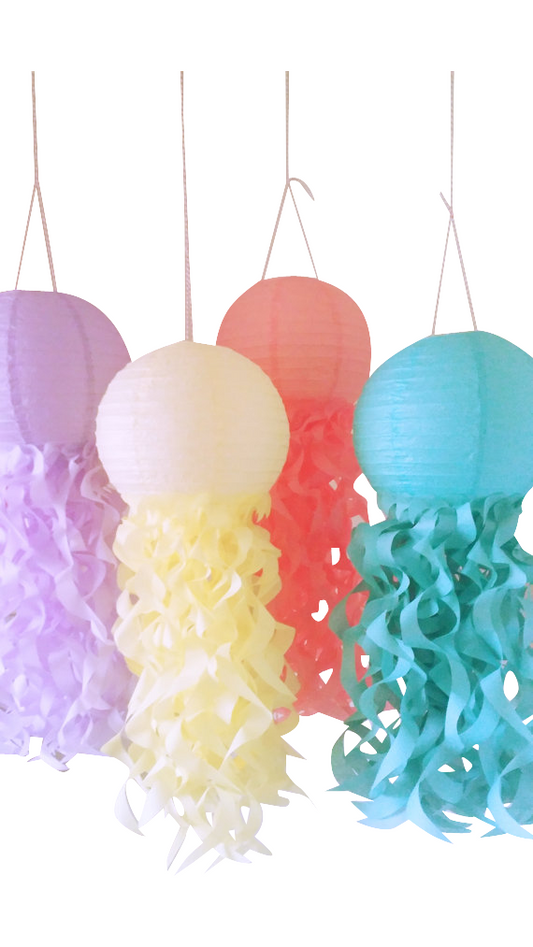 Under the sea jellyfish lanterns