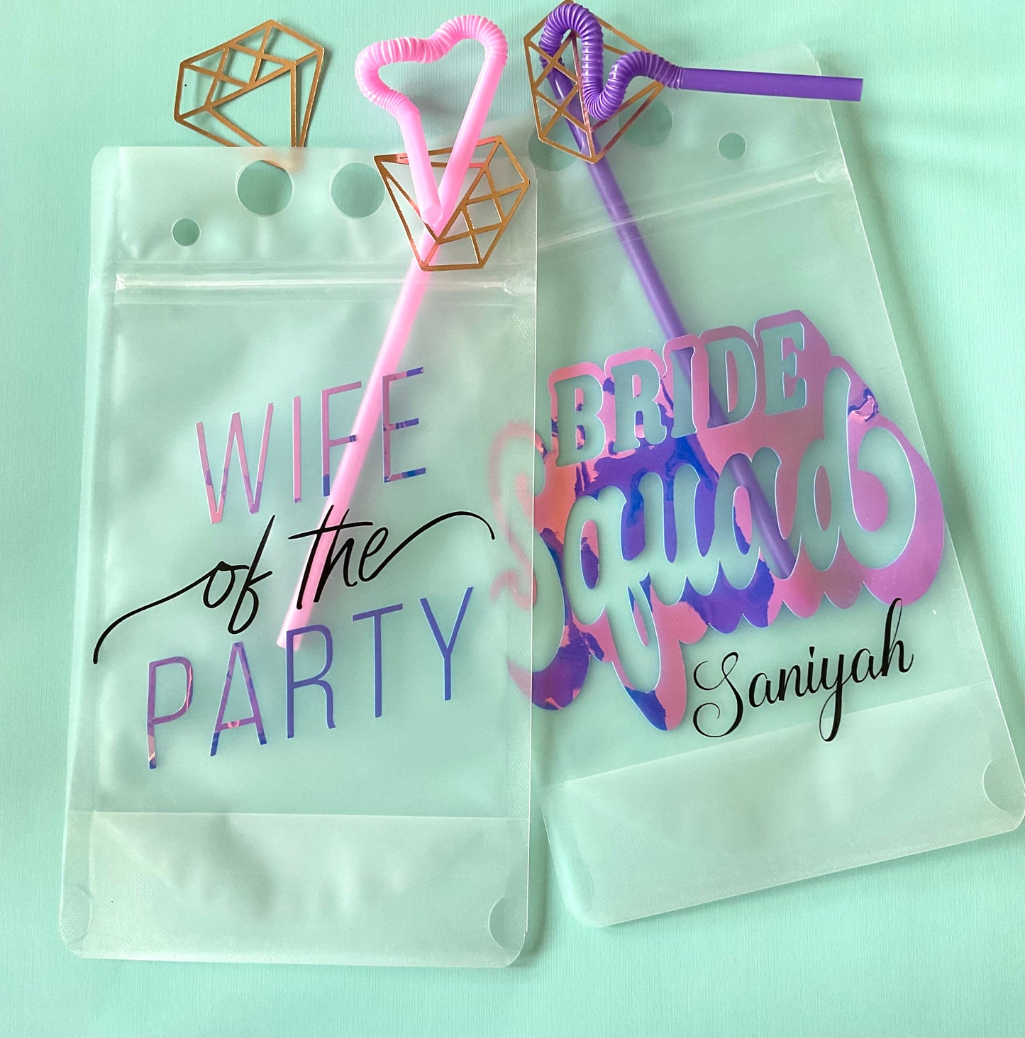 Bachelorette Party Boozy Juice Pouches