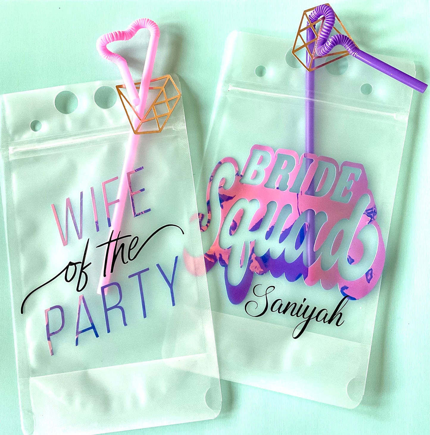 Bachelorette Party Boozy Juice Pouches