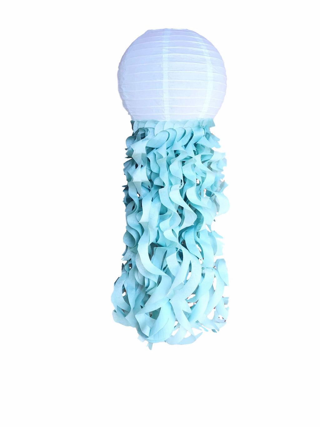 blue haze paper jellyfish lantern