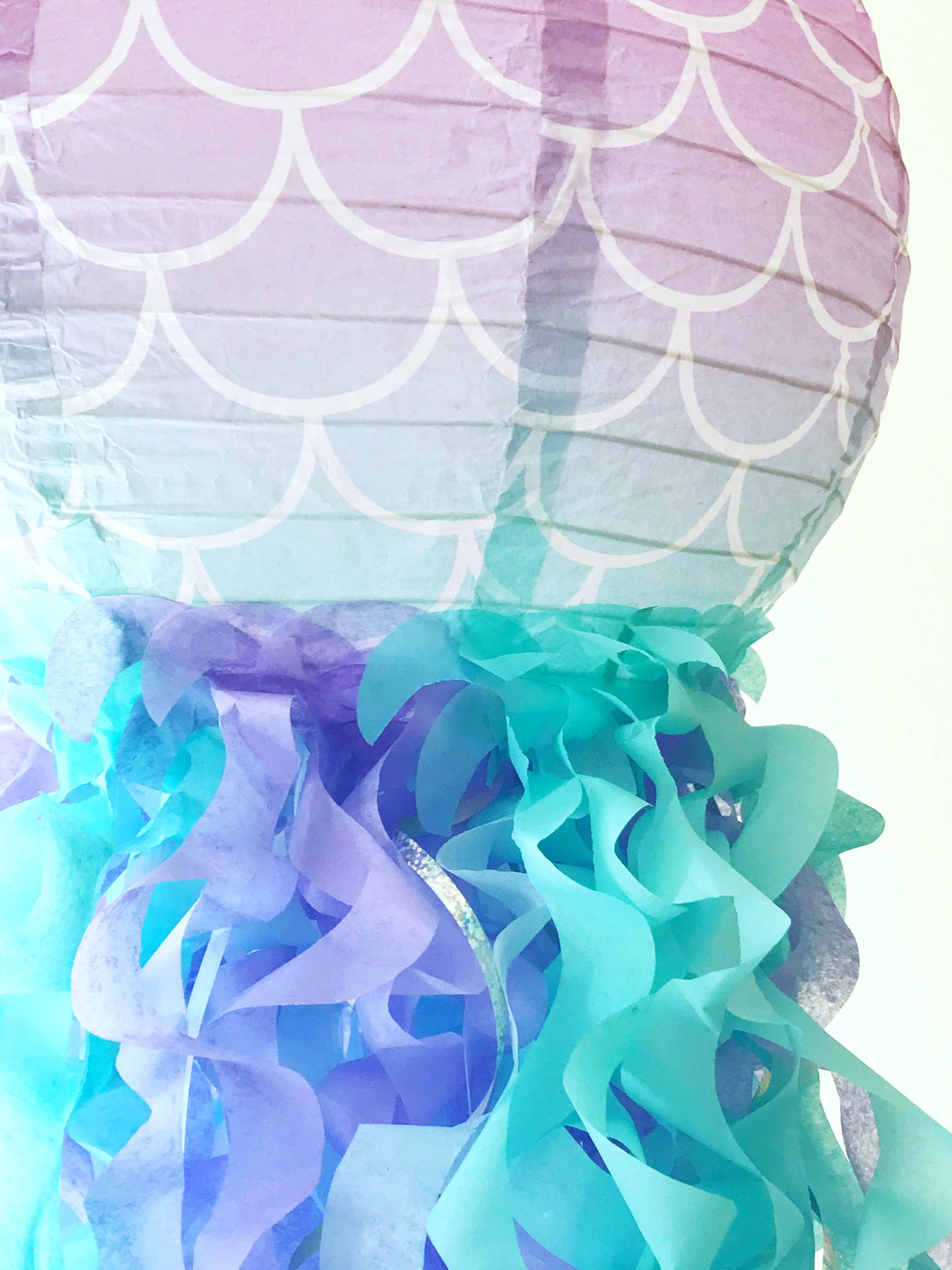 mermaid party lantern