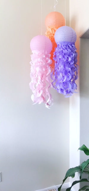 jellyfish paper lanterns