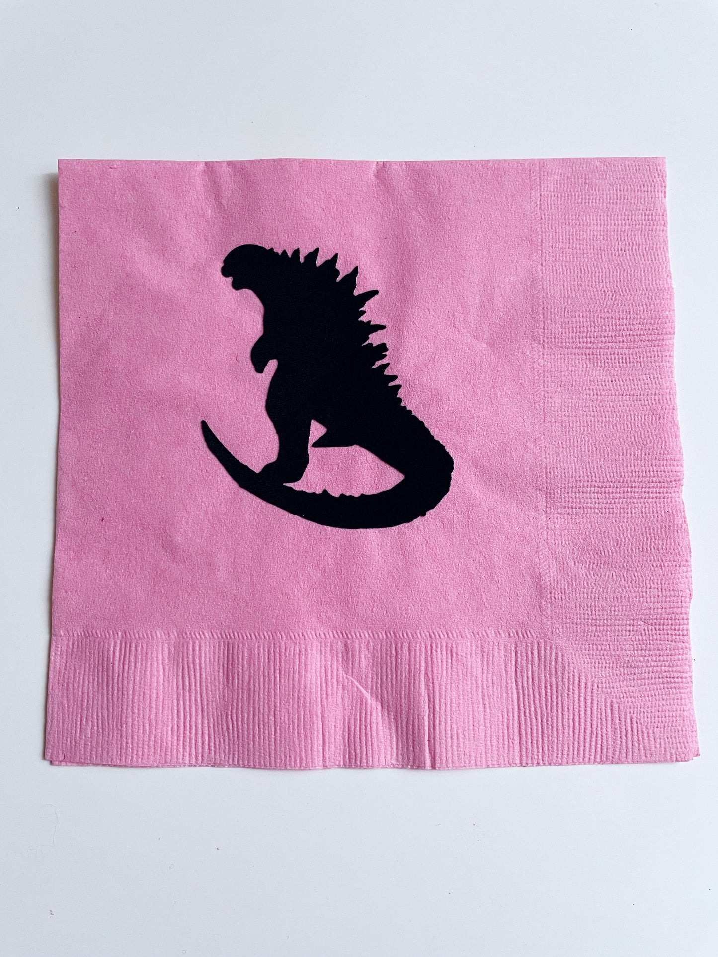 Godzilla Napkins| Godzilla Birthday Party| Dinosaur Birthday