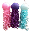 Jellyfish Paper Lanterns-Pink, Aqua, Purple