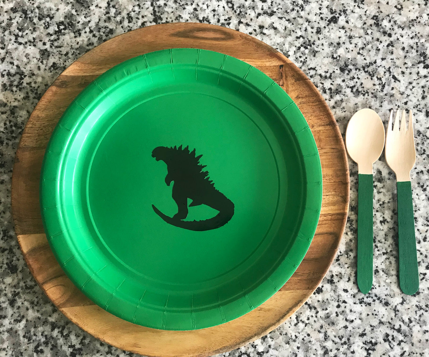 godzilla table setting