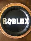 roblox black paper plates