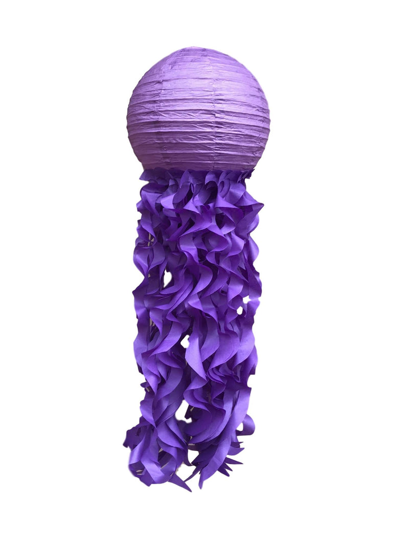 Purple paper jellyfish lantern by Republic of Party. 