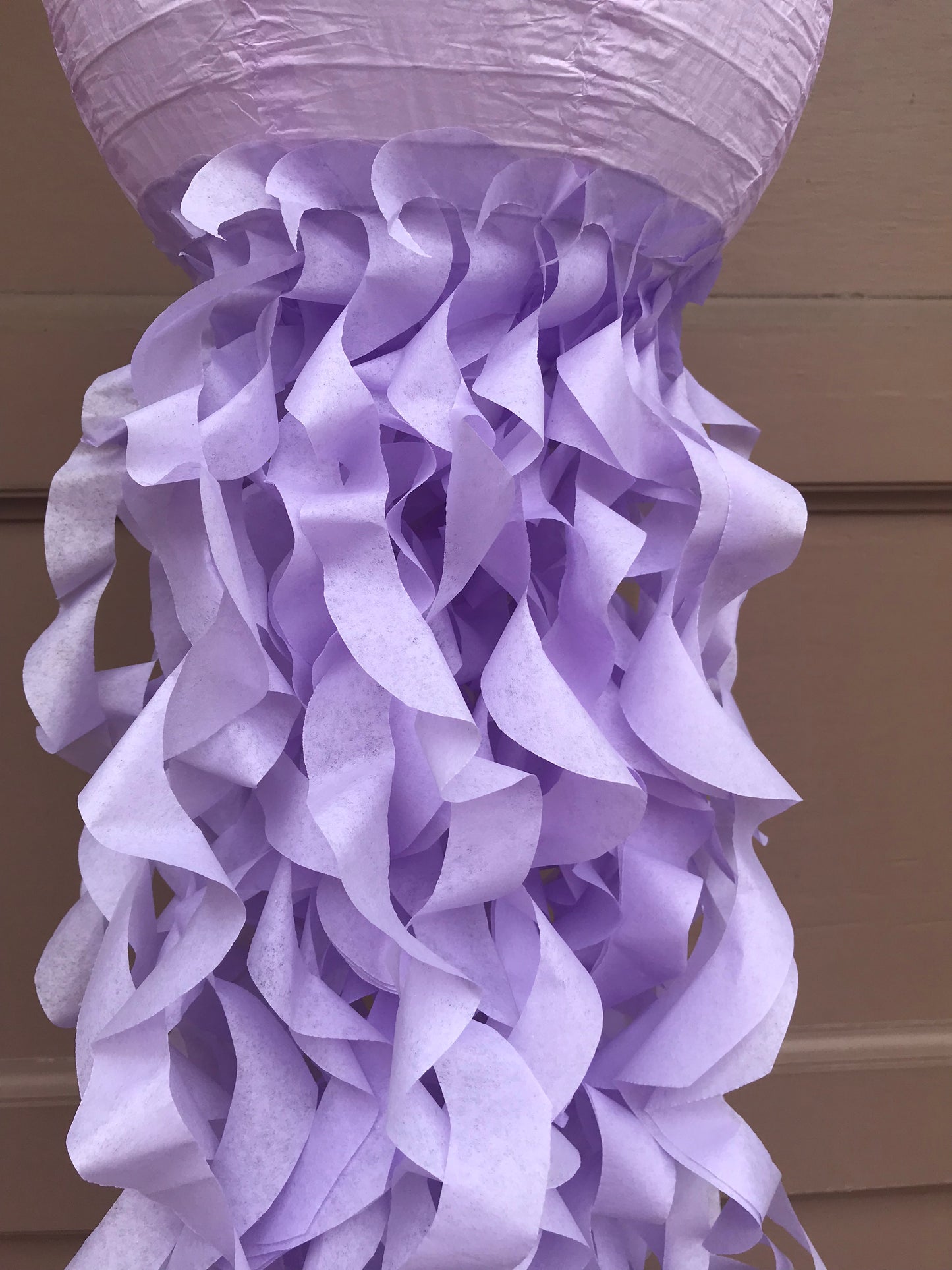 Soft Lavender Jellyfish Lantern