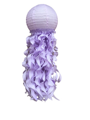 Soft Lavender Jellyfish Lantern