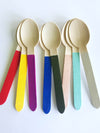 painted wooden spoon