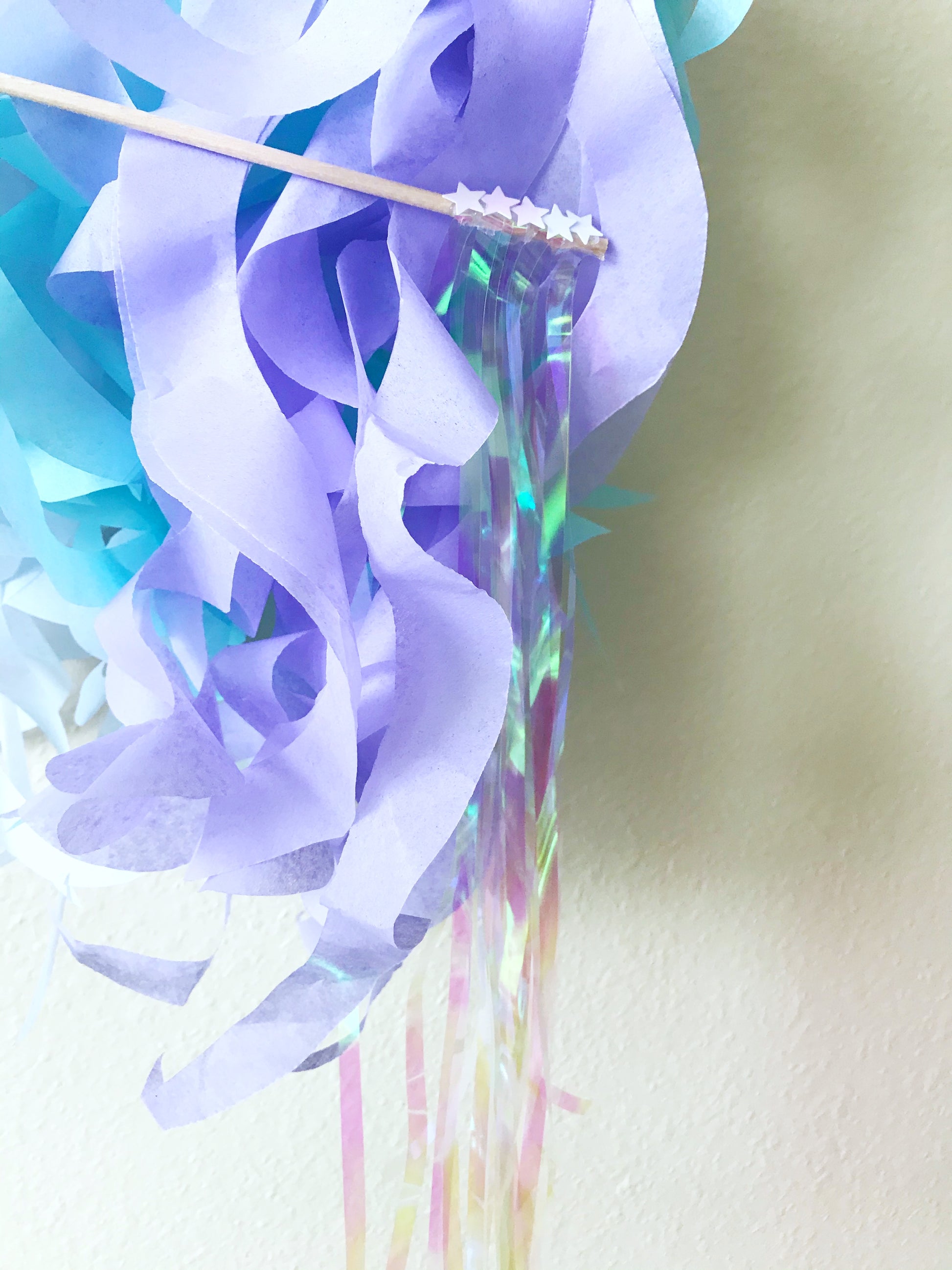 lavender streamers