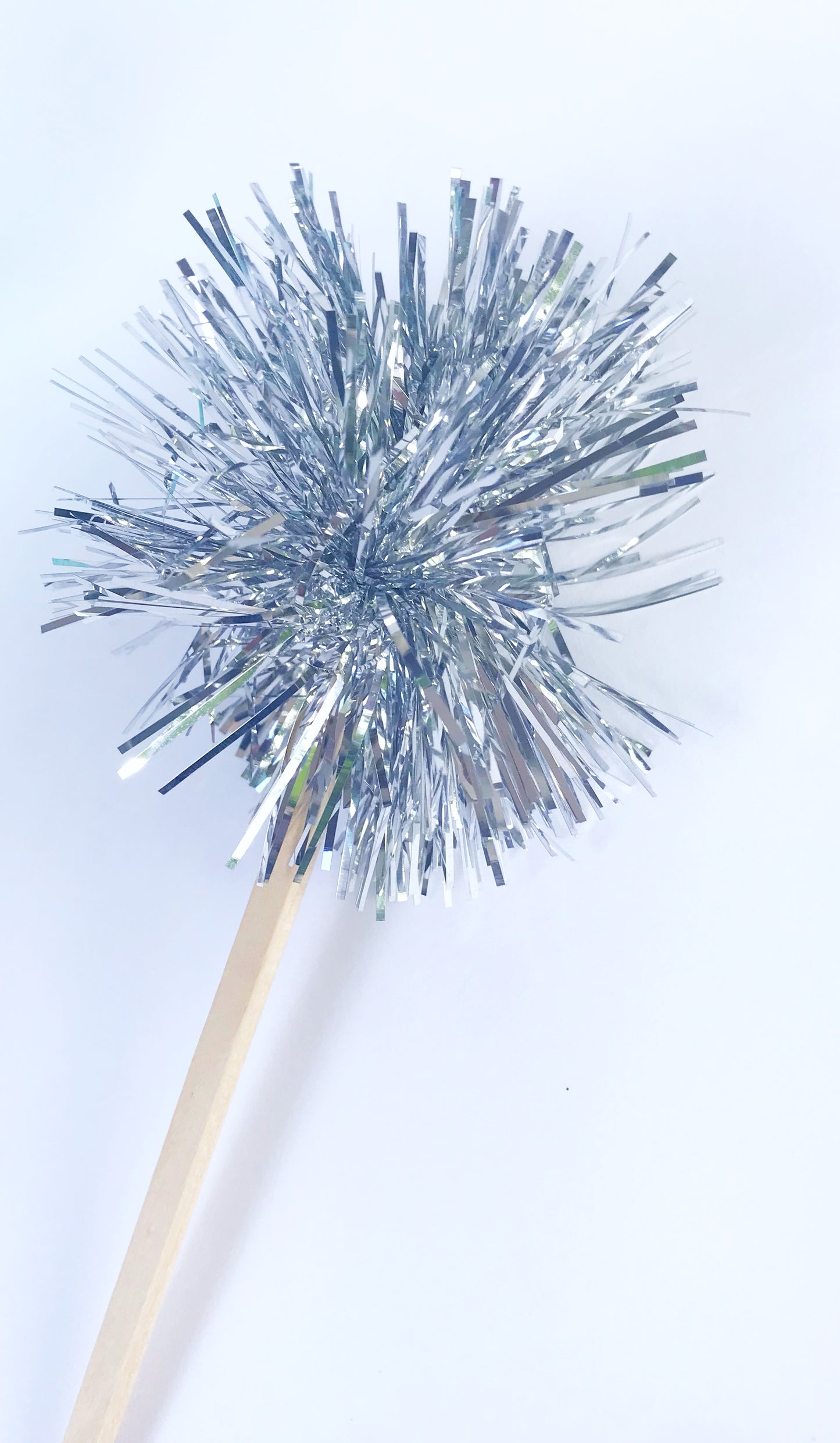 Silver Tinsel Drink stirrers