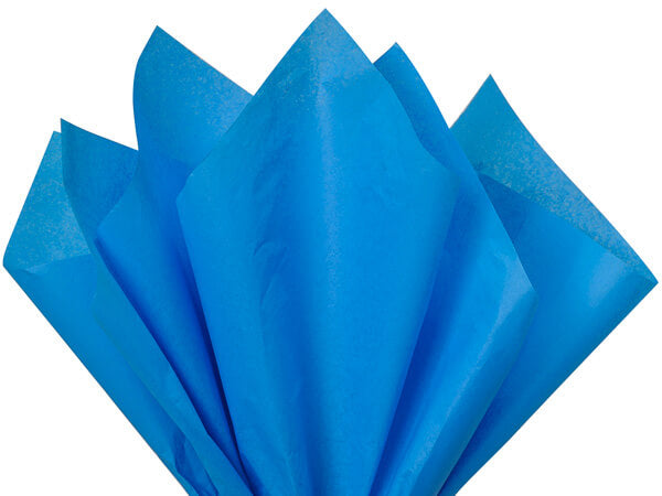 Aqua Curly Tissue Paper| Tissue Toss| Recycled Tissue Paper| Customize your colors