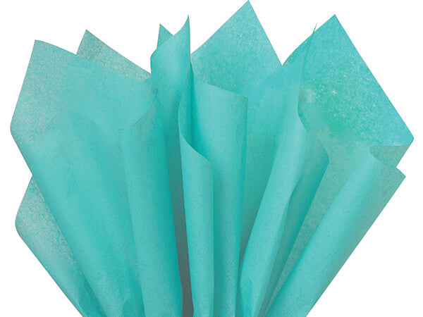 Aqua Curly Tissue Paper| Tissue Toss| Recycled Tissue Paper| Customize your colors