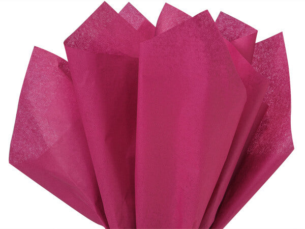 cranberry tissue paper