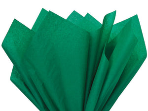 emerald green recycled tissue paper